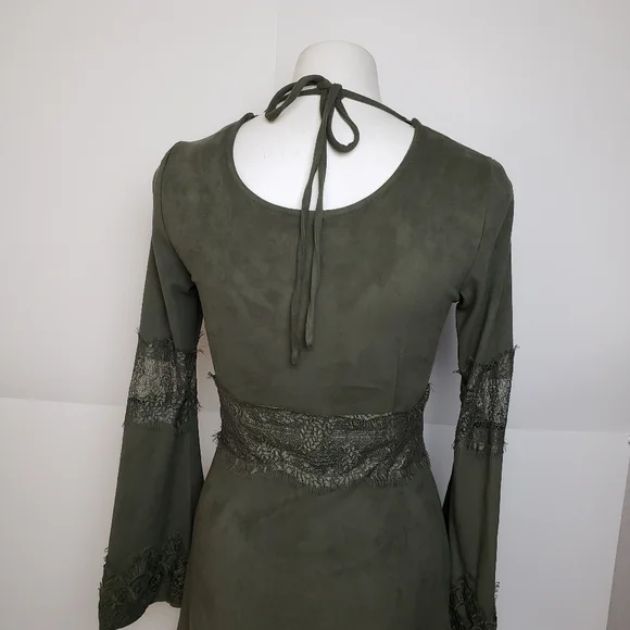 Romeo & juliet couture dress olive - Picture 3 of 11